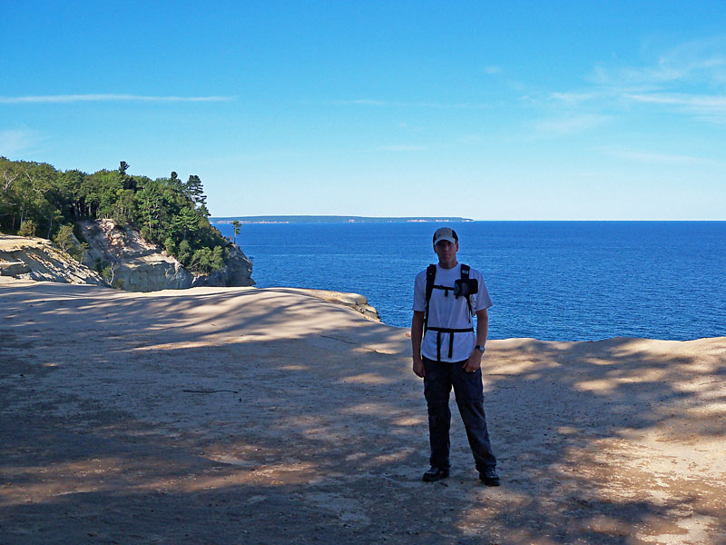 selfie on top of grand portal point